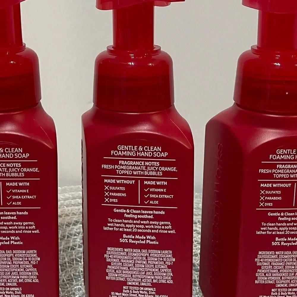 BBW Pomegranate Citrus Fizz Foaming Hand Soap NWT